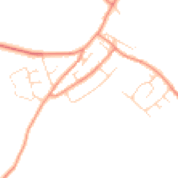 Daytime road noise heatmap for DE12 6QH