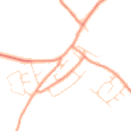 Daytime road noise heatmap for DE12 6QN