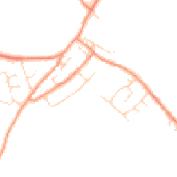 Daytime road noise heatmap for DE12 6QS