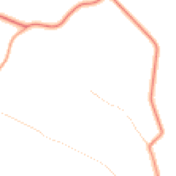 Daytime road noise heatmap for DE12 6RG