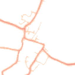 Daytime road noise heatmap for DE12 7AB