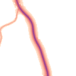 Daytime road noise heatmap for DE12 7AP