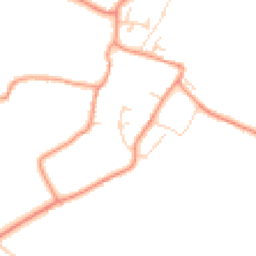 Daytime road noise heatmap for DE12 7AT