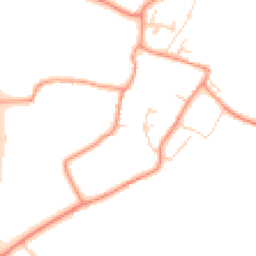 Daytime road noise heatmap for DE12 7BD