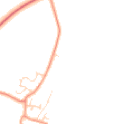 Daytime road noise heatmap for DE12 7BL