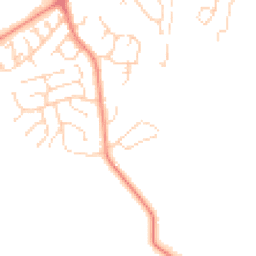Daytime road noise heatmap for DE12 7BP