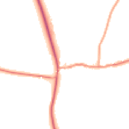 Daytime road noise heatmap for DE12 7BS