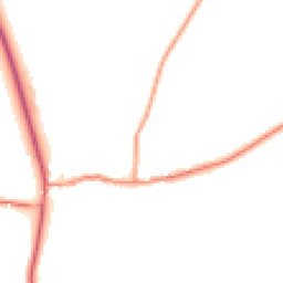 Daytime road noise heatmap for DE12 7DD