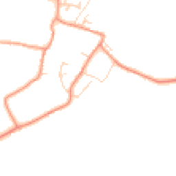 Daytime road noise heatmap for DE12 7DF