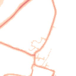 Daytime road noise heatmap for DE12 7DJ