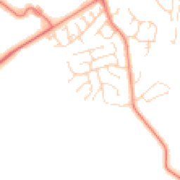 Daytime road noise heatmap for DE12 7EE