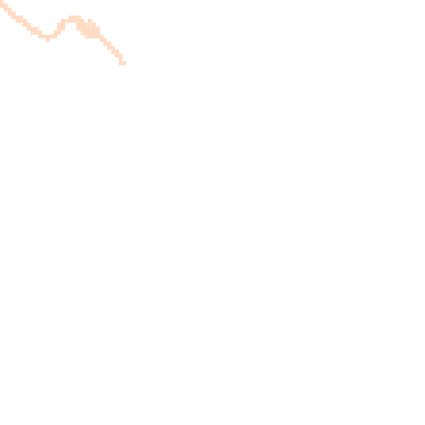 Night-time road noise heatmap for DE12 7EE