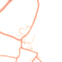 Daytime road noise heatmap for DE12 7FJ