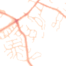 Daytime road noise heatmap for DE12 7HJ