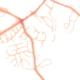 Daytime road noise heatmap for DE12 7HQ