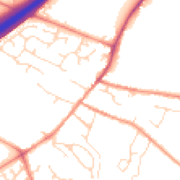 Daytime road noise heatmap for DE12 7HZ