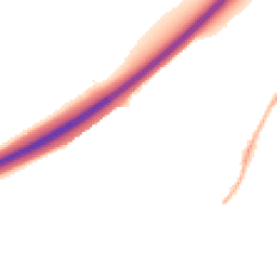 Night-time road noise heatmap for DE12 7ND