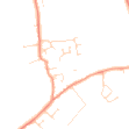 Daytime road noise heatmap for DE12 7PG