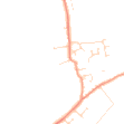 Daytime road noise heatmap for DE12 7PJ