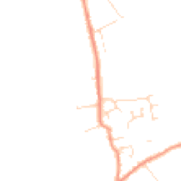 Daytime road noise heatmap for DE12 7PP