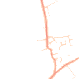 Daytime road noise heatmap for DE12 7PR