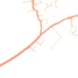 Daytime road noise heatmap for DE12 7PT