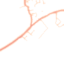 Daytime road noise heatmap for DE12 7PU