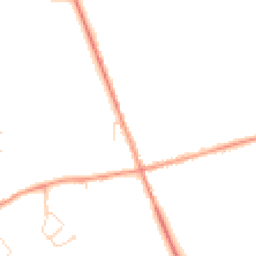 Daytime road noise heatmap for DE12 7QD