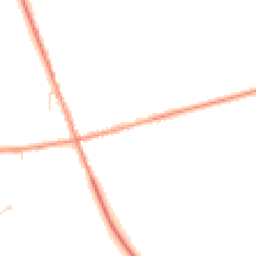 Daytime road noise heatmap for DE12 7QG