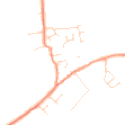 Daytime road noise heatmap for DE12 7QH