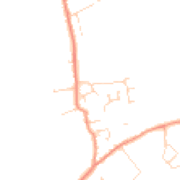Daytime road noise heatmap for DE12 7RN