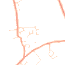 Daytime road noise heatmap for DE12 7RU