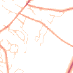 Daytime road noise heatmap for DE12 7SE