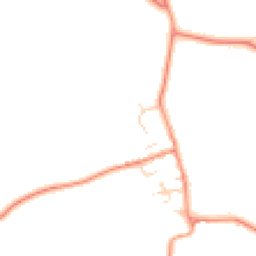 Daytime road noise heatmap for DE12 8BJ