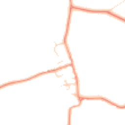 Daytime road noise heatmap for DE12 8BN