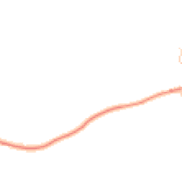 Daytime road noise heatmap for DE12 8BT