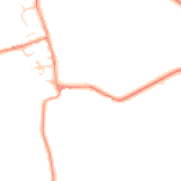 Daytime road noise heatmap for DE12 8DF