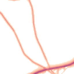 Daytime road noise heatmap for DE12 8DJ