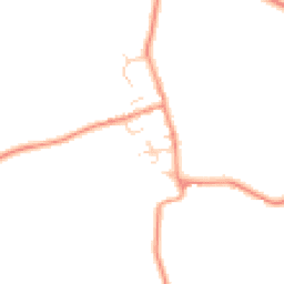 Daytime road noise heatmap for DE12 8DR