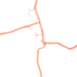 Daytime road noise heatmap for DE12 8DW