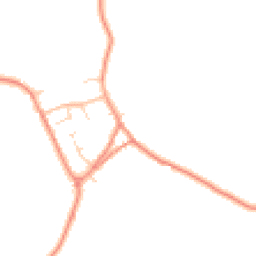 Daytime road noise heatmap for DE12 8EY