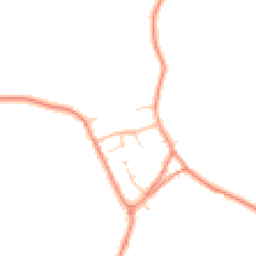 Daytime road noise heatmap for DE12 8HD