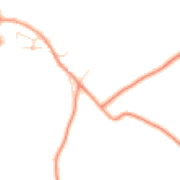 Daytime road noise heatmap for DE12 8JD