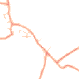 Daytime road noise heatmap for DE12 8JE