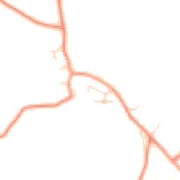 Daytime road noise heatmap for DE12 8JF