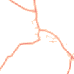 Daytime road noise heatmap for DE12 8JP