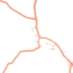 Daytime road noise heatmap for DE12 8JR