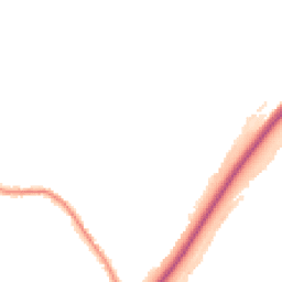 Night-time road noise heatmap for DE13 0AG