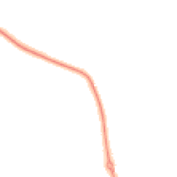 Night-time road noise heatmap for DE13 0AL