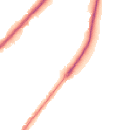 Night-time road noise heatmap for DE13 0AQ